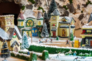 minyatür Noel Köyü