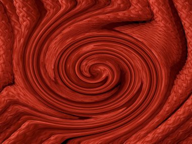 Kıvrımlı doku: parlak naylon ip sarmalı. Soyutlama, halat döngüsü, yakın çekim alanı dokusu: parlak naylon ip sarmalı. Soyutlama, halat döngüsü, yakın plan..