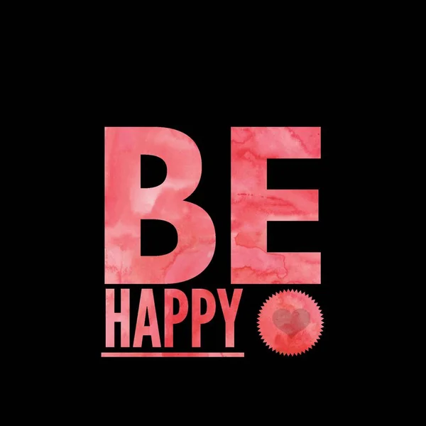 Be Happy. Inspirational Quote.Best motivational quotes and sayings about life,wisdom,positive,Uplifting,empowering,success,Motivation. — Stock Photo, Image