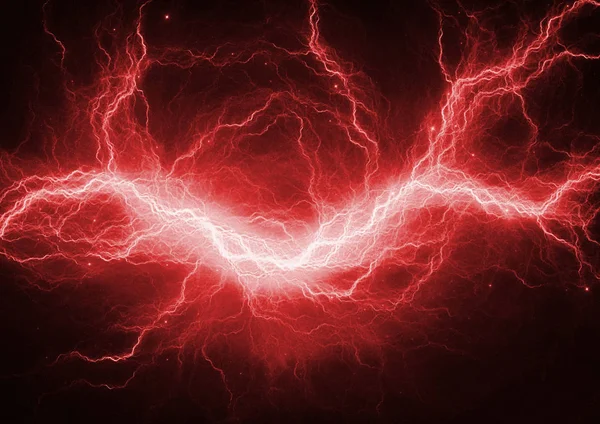 Kırmızı elektrik yıldırım