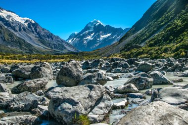 Fahişe Vadisi'nden Mount cook