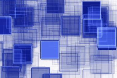 mavi kare içinde arka