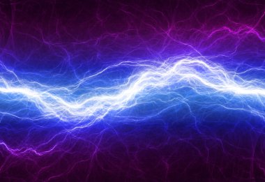 Mavi ve mor Elektrik Aydınlatma, elektrik arka plan