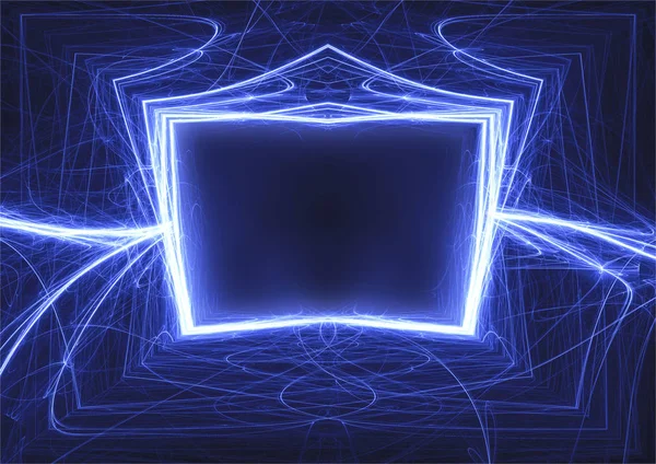 Marco de rayos abstracto — Foto de Stock