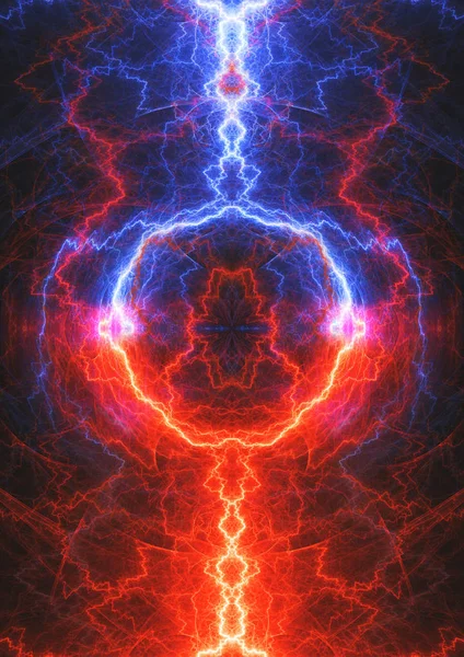 Elektrik yıldırım arka plan