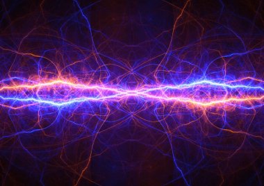 Elektrik yıldırım arka plan