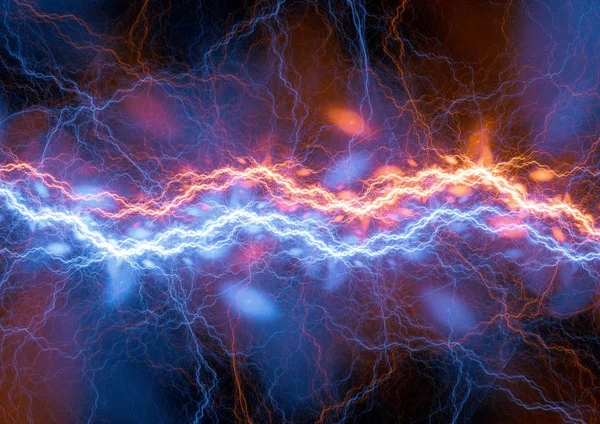 Electrical lightning background — Stock Photo, Image