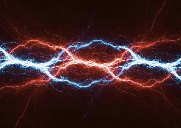 Eld Och Lightning Plasma Och Power Bakgrund — Stockfoto