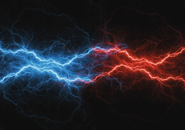 Fite Ice Lightning Bolt Abstract Plasma Power Background — Stock Photo, Image