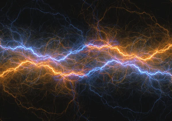 Fite Ijs Bliksemschicht Abstracte Plasma Achtergrond Van Macht — Stockfoto