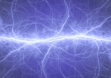 Mavi elektrik şimşek, plazma ve elektrik arka plan