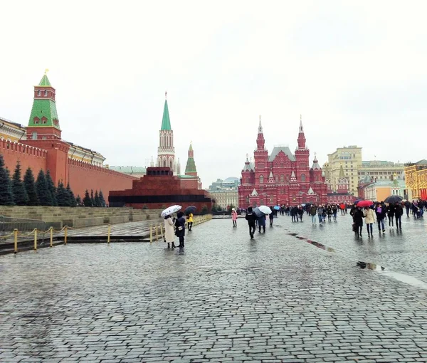 Plac Czerwony Moskwie — Zdjęcie stockowe