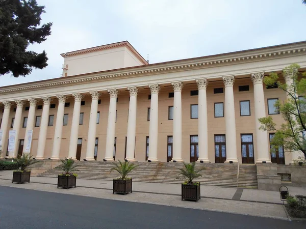 Fachada Del Teatro Invierno Sochi — Foto de Stock