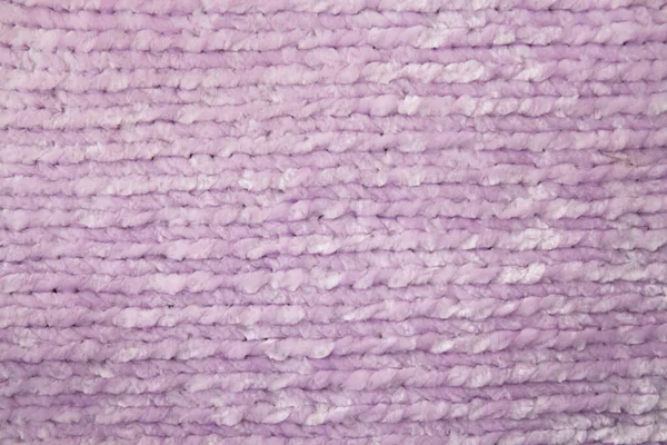 柔软的紫色面料质感 精致的毛绒表面与褶皱 适合背景的丁香色 — 图库照片