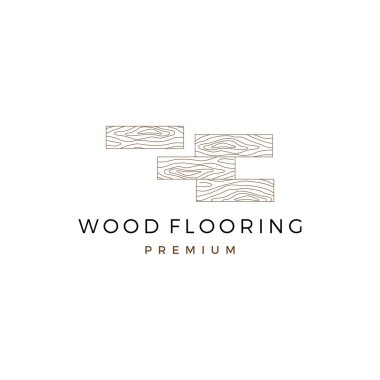 wood parquet flooring vinyl hardwood granite tile logo vector icon illustration clipart