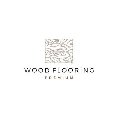 wood parquet flooring vinyl hardwood granite tile logo vector icon illustration clipart