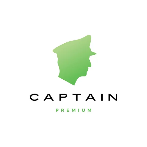 Векторная Иллюстрация Логотипа Капитана — стоковый вектор