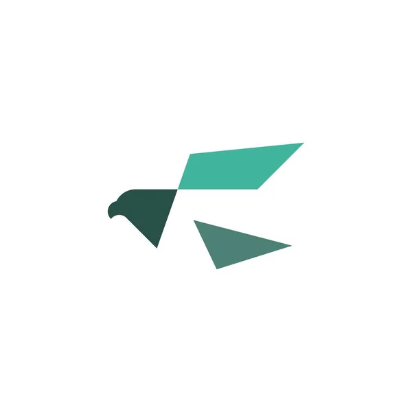 Adler Falke Vogel Logo Vektor Symbol Illustration — Stockvektor