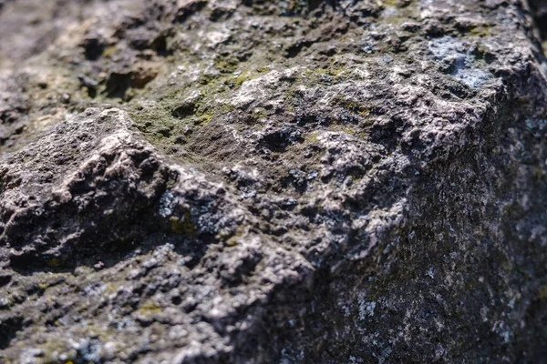 Mossa Den Gamla Stenytan Natursten Yta Struktur Bakgrund — Stockfoto