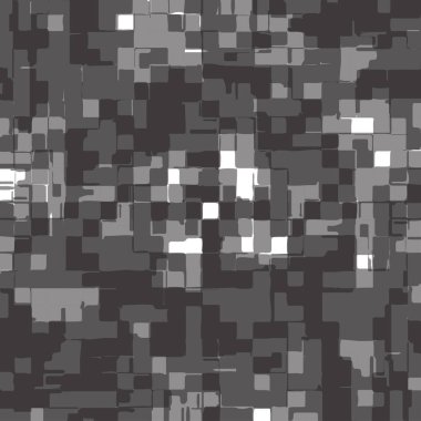 soyut deforme küpleri - gri tonları