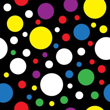 sorunsuz illüstrasyon - renkli daireler