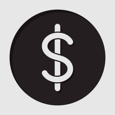 Bilgi simgesi - Doları para birimi simgesi