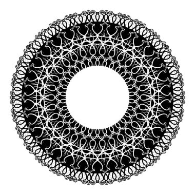 soyut illüstrasyon - siyah ve beyaz çizgiler