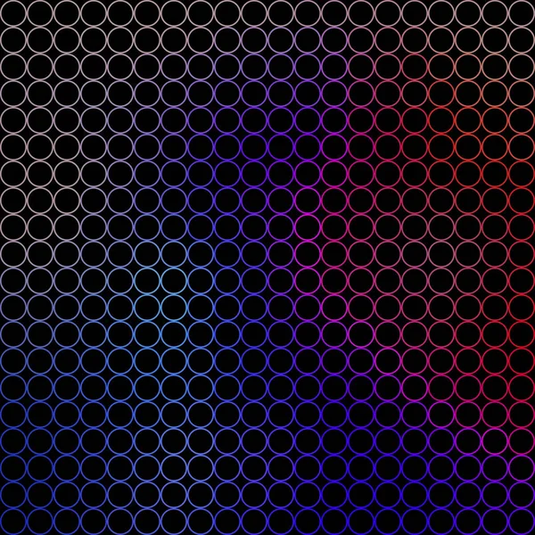 Αφηρημένη εικόνα - μικρές χρωματιστές κύκλους — Διανυσματικό Αρχείο