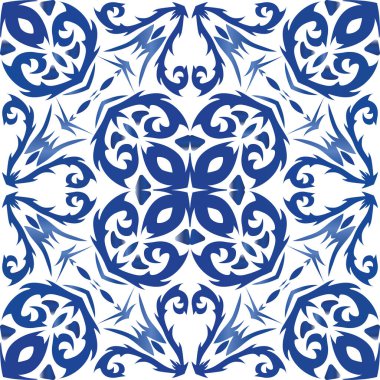 Dekoratif renk seramik azulejo fayansları.