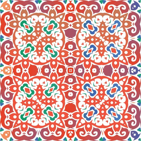 Talavera ornamental mexicana cerámica . — Archivo Imágenes Vectoriales