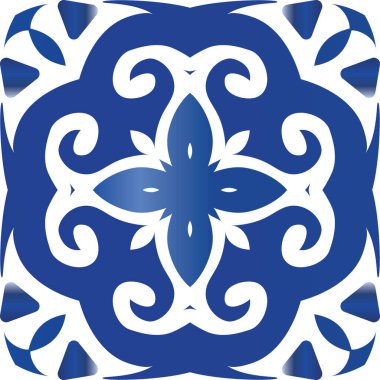 Dekoratif renk seramik azulejo fayansları.