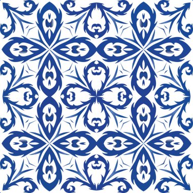 Portekizce süslemeli azulejo seramik.