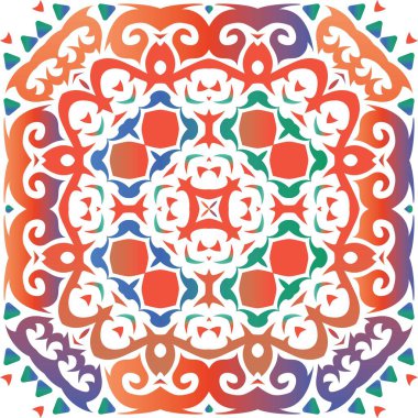 Antika talavera fayansları yama işi.