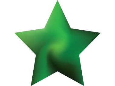 Pentagram biçiminde dereceli arkaplan.