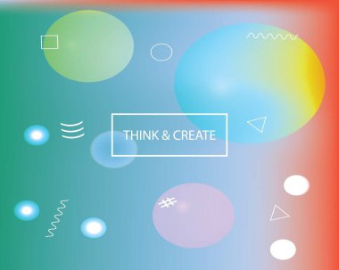 Düzgün degrade örgü arka plan.