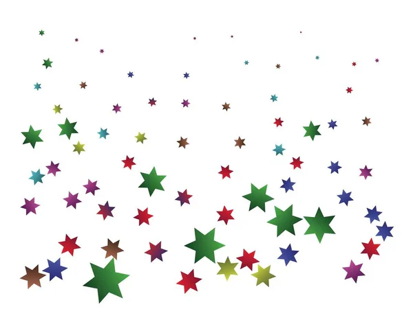 Abstract falling stars for holidays. — Stock Vector