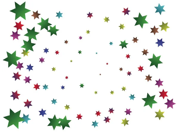 Estrellas abstractas festivas de lujo . — Vector de stock
