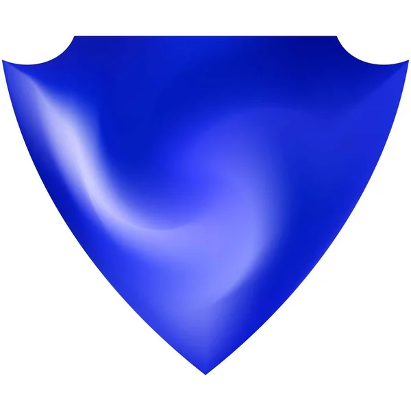Fond flou sous la forme d'un bouclier . — Image vectorielle