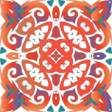 Süslü Talavera Meksika fayansları dekorasyonu.