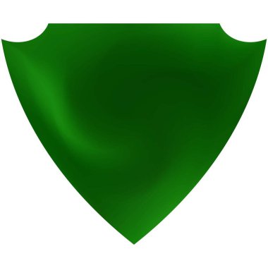 Kalkan şeklinde pürüzsüz bir arkaplan.