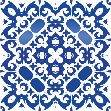 Dekoratif renk seramik azulejo fayansları.
