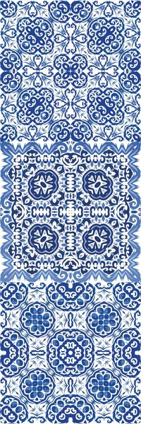 Керамическая плитка azulejo portugal . — стоковый вектор