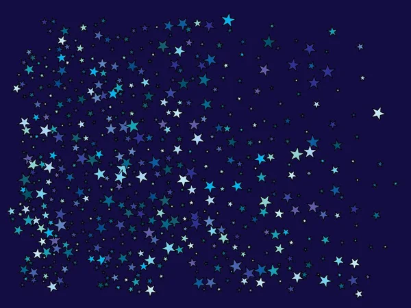 Hermosas estrellas que caen brillantes . — Archivo Imágenes Vectoriales