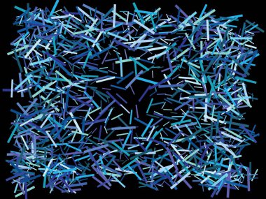 Düşen altın mavisi restangles.