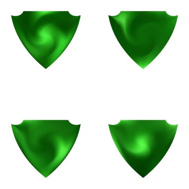 Bir kalkan şeklinde soyut arkaplan koleksiyonu.