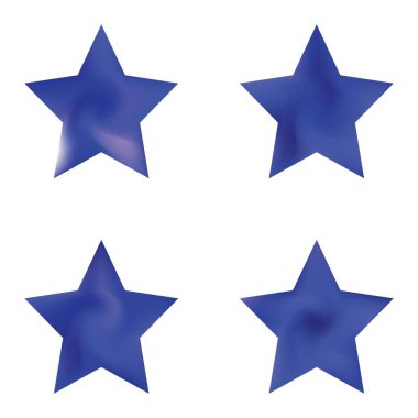 Pentagram renkli arkaplan koleksiyonu.