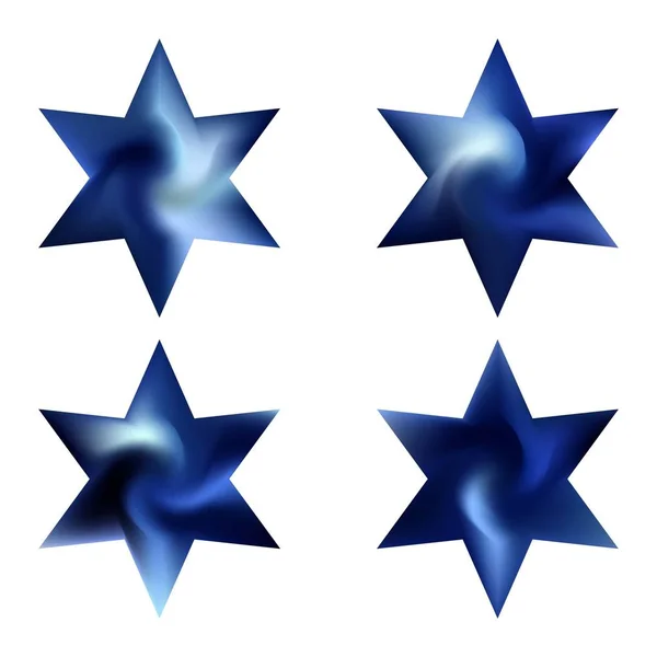Набір шестигранних градієнтних фонів . — стоковий вектор