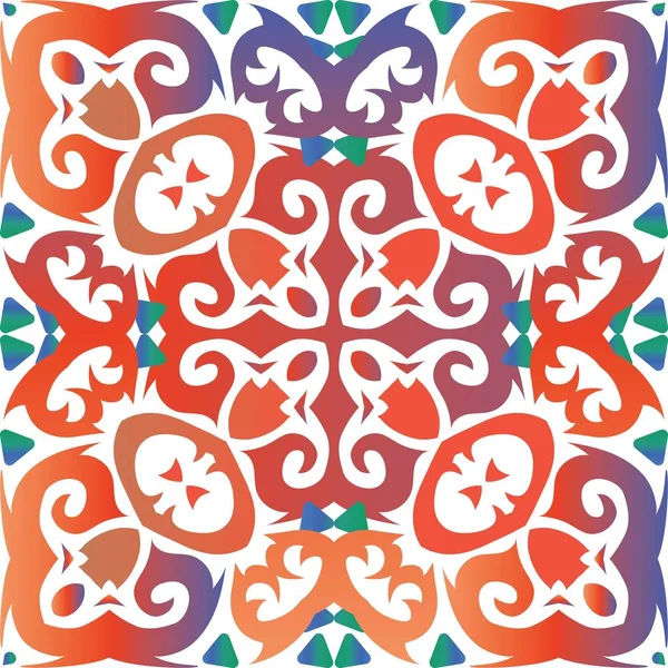 古董墨西哥塔拉韦拉陶瓷. — 图库矢量图片