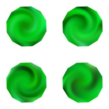 Çokgen bulanık arkaplan kiti.