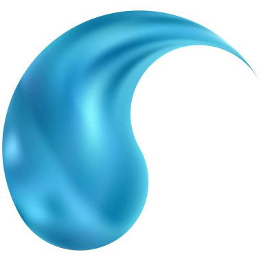 Yin veya yang biçiminde modern arkaplan.